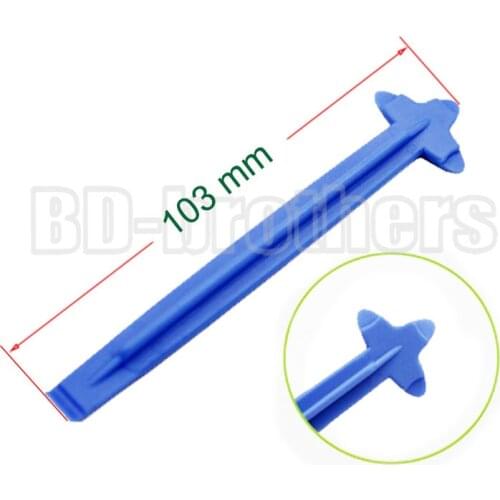 Blue Cruciform Plastic Pry Tool, Cross Prying Tools Crowbar Opening Tools Open Shell Repair Tool for Cell Phone 5000pcs/lot