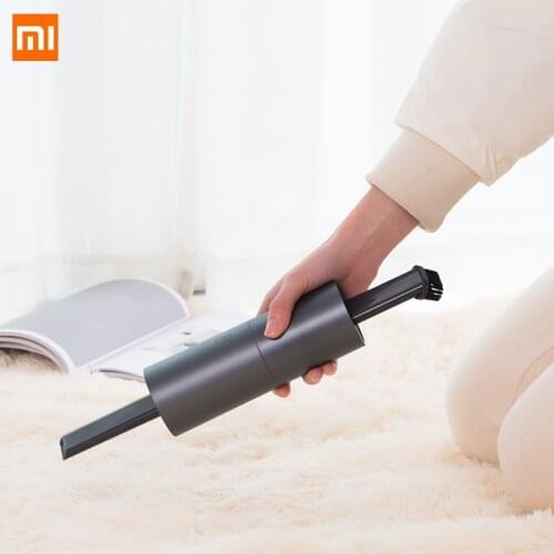 XIAOMI MIJIA Vacuum Vleaner Wireless Charging Portable Car Dust Catcher Home keyboard Desktop Cleaning Tool Fan Vacuum Cleaner
