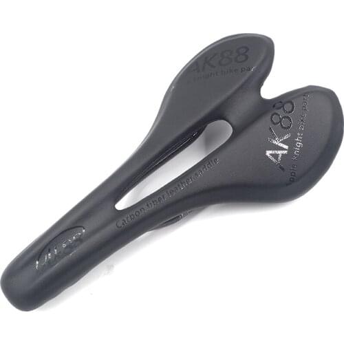Ak88 Carbon Fiber Bicycle Saddle Mtb Mountain Bike Seat Men Women Full Carbon Road Bike Saddle Wide Race Cycling Bike Seat Parts