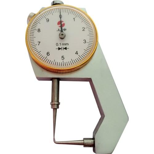 1PCDental Lab Product Caliper With Watch For Measuring Thickness of Metal Watch Showing Thickness