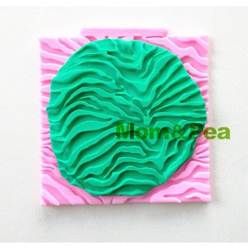 Mom&Pea 0909 Free Shipping Zebra Pattern Shaped Silicone Mold Cake Decoration Fondant Cake 3D Mold Food Grade
