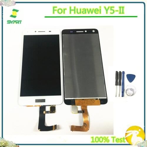 For Huawei Y5 2 LCD Display Panel Assembly Touch Screen Digitizer Assembly For Huawei Y5 II Y5II LCDs CUN-L03 CUN-L23 CUN-L33