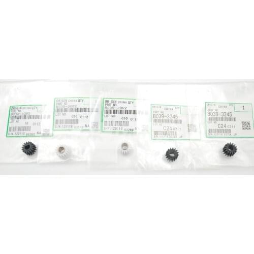 ORIGINAL B039-3062 B039-3060 B039-3245 Developer Gear Kit for Ricoh Aficio 1015 1018 2015 2018 3025 3030 MP1600 MP2510 MP3010