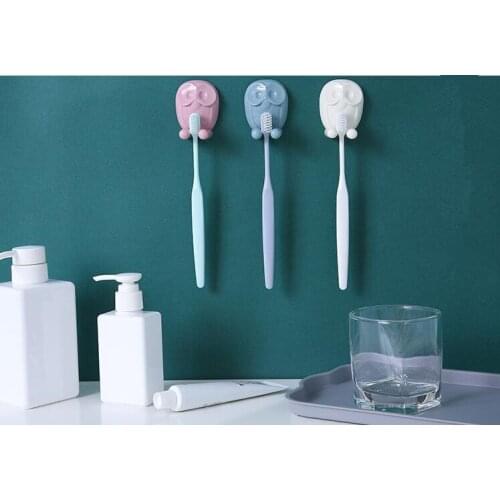 1PC Crochet Rack Storage Double Cartoon Wall Decor Hooks Home Hook Holder Hanger Kitchen 5kg Shaped Owl Bathroom OK 0892