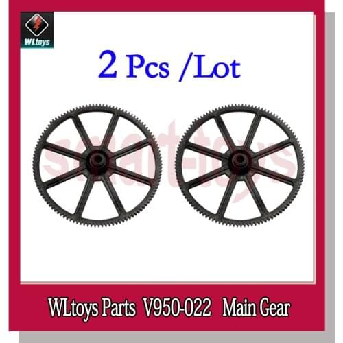2Pcs V950 Main Gear V950-022 for WLtoys V950 6CH RC Helicopter Spare Parts
