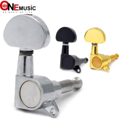 6pcs/lots Chrome Black Gold Grover Style Guitar String Tuning Pegs Keys Tuners Machine Heads for Acoustic Electric Guitar