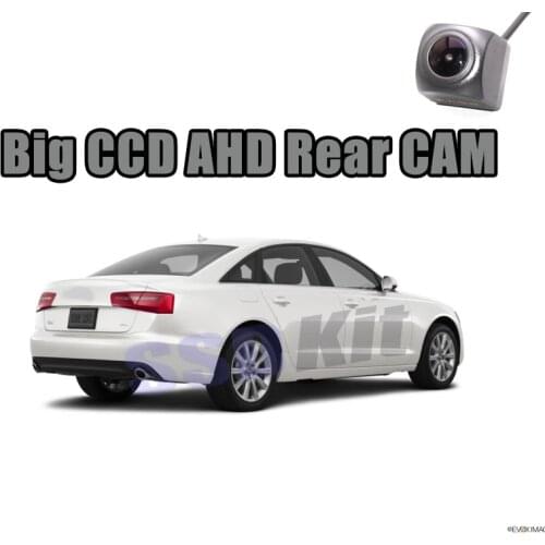 Car Big CCD Rear Camera For Audi A6 C6 4F A8 S8 D3 4E Reversing Super Night View CVBS AHD 720 1080 WaterPoof Back CAM