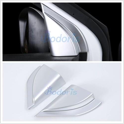 For Mitsubishi Eclipse Cross 2018 2019 2020 Front Door Window Inner Triangle A Colum Cover Trim Interior Moulding Accessories