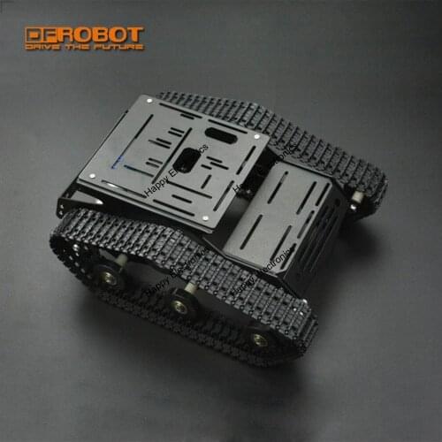 DFRobot Forerunner Track Tracked Chassis Robot Robotics Platforms car with 12V 160RPM Motor compatible with Arduino Raspberry Pi