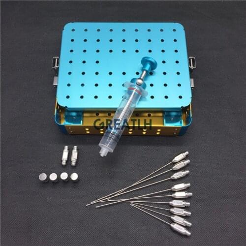 Face Fat Transfer Liposuction needle Facial fat filling graft transplantation cannula kit Cosmetic instrument