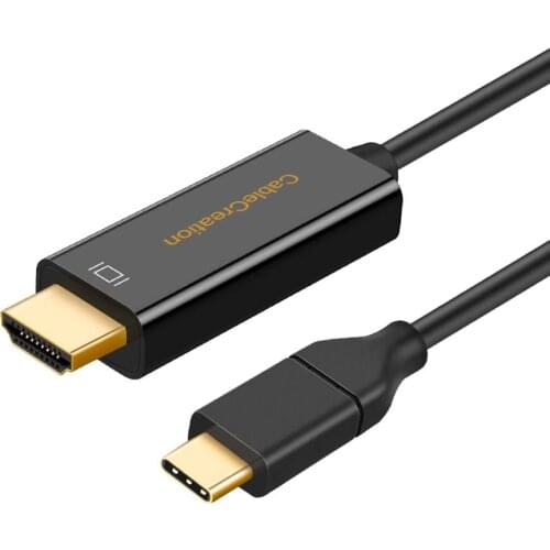 USB C to HDMI Cable 4K60Hz, 2.0 Type C to HDMI Thunderbolt 3 Compatible for MacBook Pro/Air/iPad Pro 2020 2019Surface Go,XPS 15