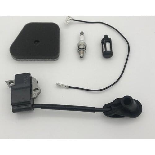 Ignition Coil Air Filter Spark Plug Fit For STIHL FS90 FS100 FS110 FS130R KM90 HL95 HL100 HT100 HT101 Trimmers Replacement Parts