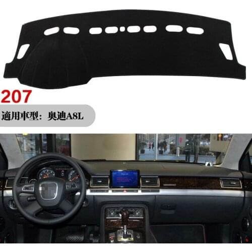 For audi A8 2007 2008 2009 dashboard mat Protective pad Shade Cushion Photophobism Pad car styling accessories