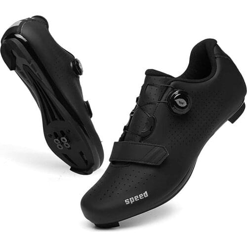 Mens MTB Cycling Shoes Breathable Road Bike Shoes Mountain Bicycle Sneakers SPD/SPD-SL Cleats MTB Sneakers Women Spin Shoes