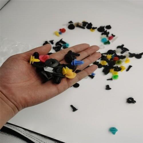 100pcs Mixed Clips CAR STICKER For Ford Focus Fusion Escort Kuga Ecosport Fiesta Falcon Mondeo Taurus MUSTANG