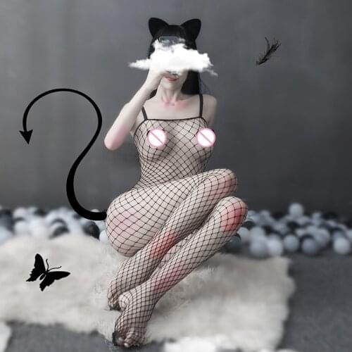 New Sexy Lingerie Gothic Women Teddies Bodysuits Erotic Lingerie Porno Cosplay Uniform for Sex Costumes Underwear Lenceria Sexi