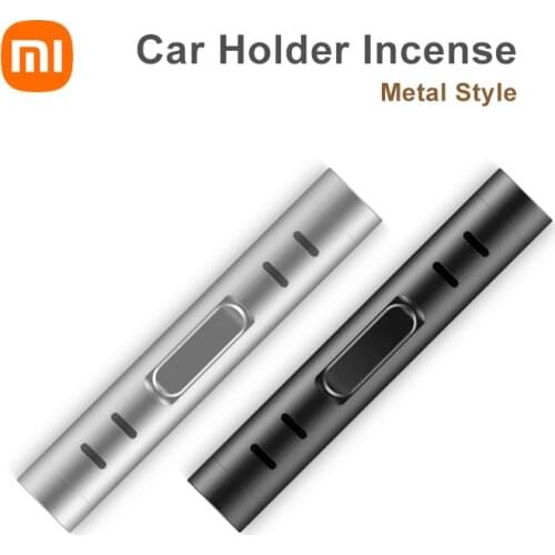 2018 Original Xiaomi Mijia Guildford Car Holder Incense Lemon/Orange/Olive Aromatic Wardrobe Aromatherapy For Car Air Purifier