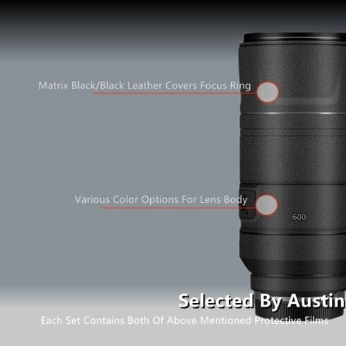 Decal Skin Wrap Film For Lens Skin Canon RF600 f11 Sticker Anti-scratch Protector Case