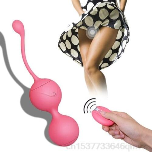 Sex Toys for Woman USB Recharging Clitoris Stimulator Wireless Remote Control Vibrating Bullet Egg Vibrator Vaginal Massage Ball