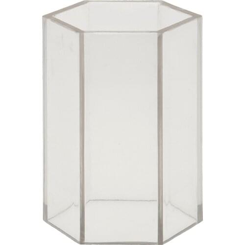 Hexagon Shape Plastic Candle Making Mould Candle Mold Soap Mould Tool for Candle Making Craft