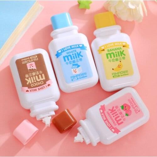1pcs Kawaii cute milk Type Decorative Correction Tape Scrapbooking Diary Stationery School Supply