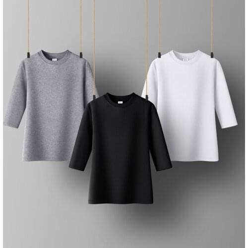 Freeshipping Women Cotton T-shirt High Collar Solid color Lady Tees Half Sleeve Womens clothings All match Female T-shirts