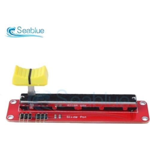 1Pcs Slide Potentiometer 10K Linear Module Dual Output for Arduino AVR Electronic Block