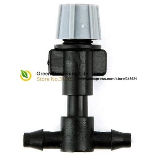 200PCS Atomizer Micro Irrigation Systems Garden Misting Atomizing Sprinkler Nozzles Tee Irrigator Dripper Hose Kits Greenhouse