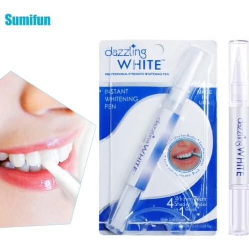 3pcs Teeth Whitening Pen Gel Tooth Cleaning Bleaching Remove Plaque Stains Whitener Bleach Stain Natural Tooth Gel Dental Care