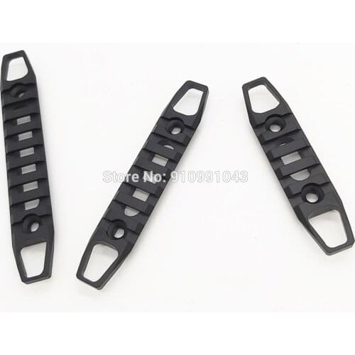 5 7 9 Slots M LOK/Keymod Rail Base Segment Handguard Section Aircraft Grade Aluminum Picatinny Weaver for handguard