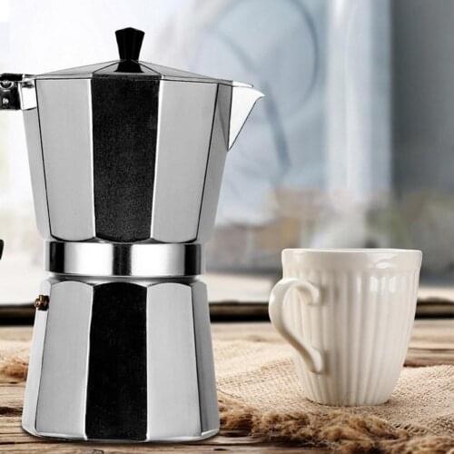 50/100/150/300/450/600ml Coffee Maker Espresso-Percolator Stove Top Pot Kettle Durable Coffee Maker Percolator-Pot Home Office