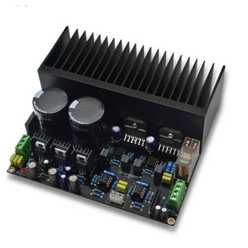 68W+68W LM3886 Stereo high power amplifier board OP07 DC servo 5534 independent operational