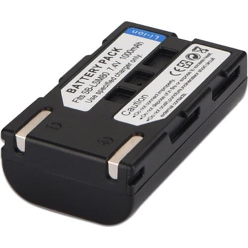 Battery Pack for Samsung VP-DC161i, VP-DC163i, VP-DC171i, VP-DC171Bi, VP-DC173i, VP-DC563i, VP-D653i, VP-D655i Video Camcorder