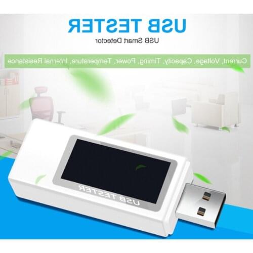 Charger Accessory USB Tester Voltmeter Amperimetro Current Voltage Meter AMP USB Charger Doctor Test QC 2.0 3.0 Timing Function