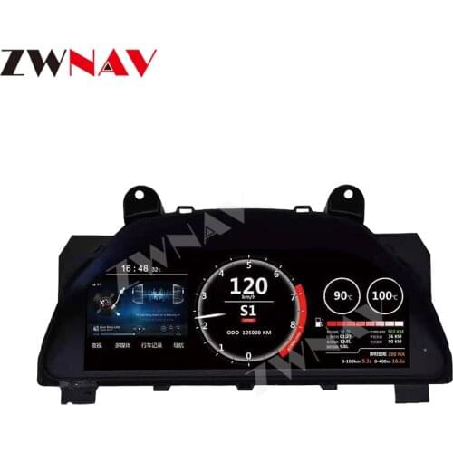 Android Digital Meter Screen For TOYOTA MARK X MARKX 2010-2017 Reiz Car Head Unit Multimedia IPS Dashboard Instrument Display