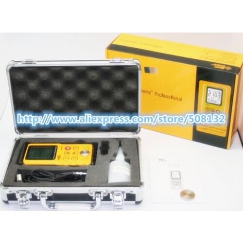 5MHz , 1-9999m/s, 1.0-300mm(steel) Measuring Range , Ultrasonic thickness gauge AR860