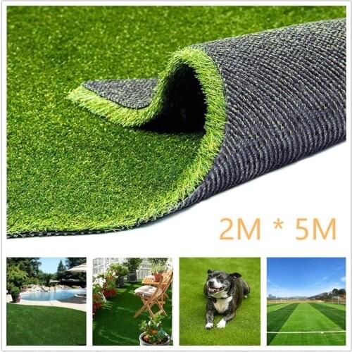 1M*2M/2M*5M Artificial Grass Realistic Grass Synthetic Thick Lawn Pet Turf, Indoor/Outdoor Landscape,Non-Toxic