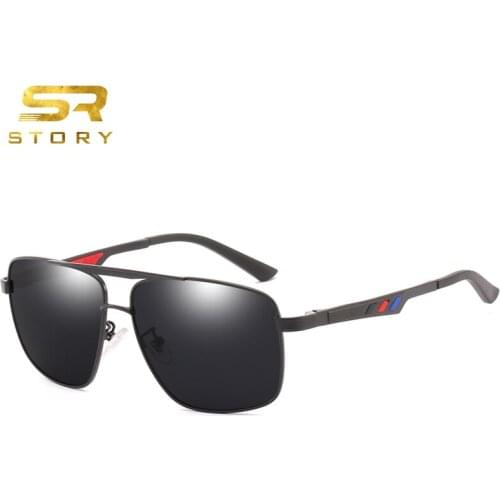 STORY 2020 Aviation Sunglasses Men Polarized fashion Brand Design Driving Sun Glasses outdoor gafas de sol