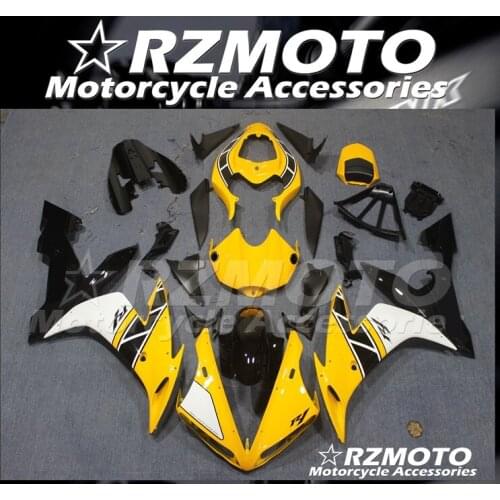 Injection Molding New ABS Whole bike Fairings Kit Fit for YZF-R1 R1 2004 2005 2006 04 05 06 Bodywork set Yellow