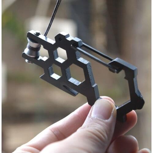 Multifunctional EDC Tool Pulley Carabiner Opener Stainless Steel Outdoor Camping for Family Outdoor Camping Accessory