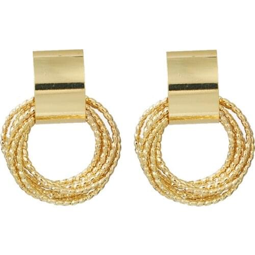 New Fashion Jewelry Minimalist Earrings Ladies Earrings
