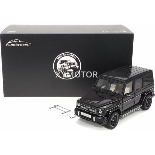 Almost Real AR 1/18 For Benz AMG G63 W463 2015 Limit 463PCS Commemorative Diecast CAR MODEL Gifts White/Yellow/Black Metal