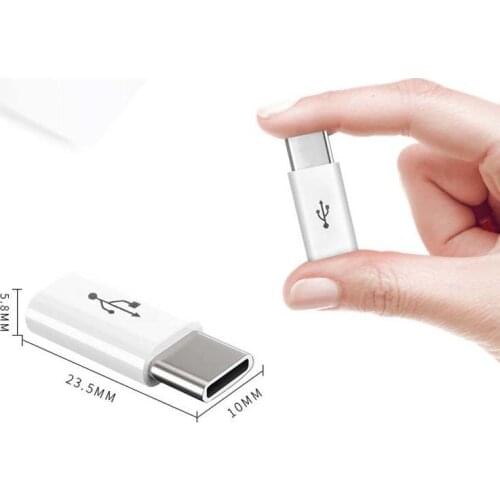 Type C To Micro USB Android Phone Cable Adapter Charger Converter for Samsung Xiaomi Mi6 Mi5 Usbc To Type-c Otg Charging Adapter