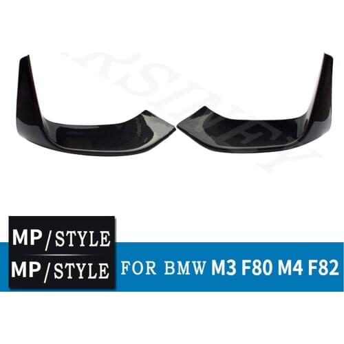 Suitable for BMW M3M4 F80 F82 car front bar to wrap MP carbon fiber Angle