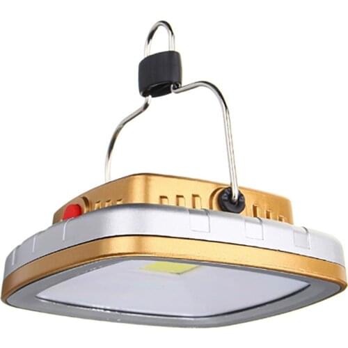 Portable Light Solar LED Camping Light Tent Light USB Rechargeable Waterproof Outdoor Emergency Lighting Camping Lamp Lawn