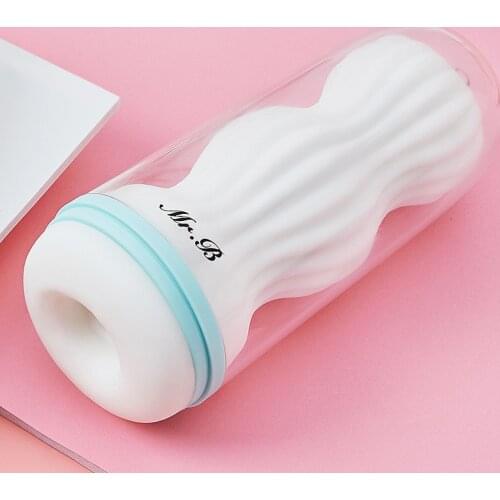 Sex Toys For Men Male Masturbation Cup Soft Silicone Pocket Vagina Real Pussy Mens Sex Products Stimulator Sucking Reusable