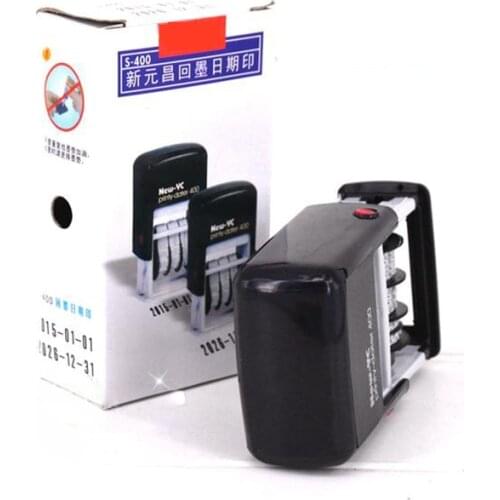 Plastic Rolling Date Stamp Year Month Date DIY Wheel Stamps Rubber Stamp For Diary Album Scrapbook Stationery Office Supplies