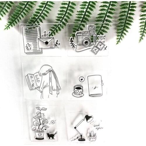 11*16 Vintage Little Things Transparent Clear Silicone Stamps Seal for DIY Scrapbooking Photo Album Decorative Clear Stamp Sheet