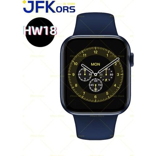 Original 2021 HW18 Smartwatch Women Men Heart Rate Monitor Fitness Tracker Bluetooth Call Custom DIY Face Smart Watch