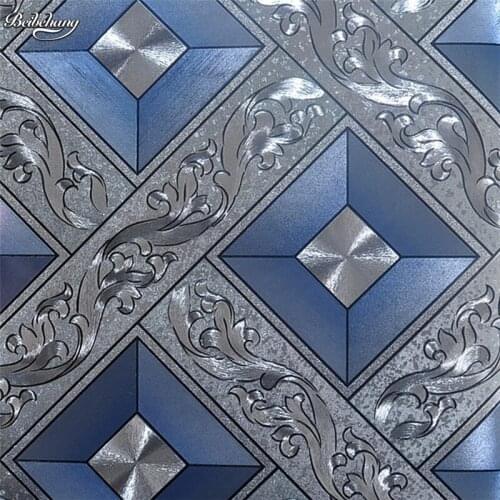 Beibehang Modern classic luxury wallpaper launched gold powder foil mold wall PVC wallpaper KTV wall home decoration